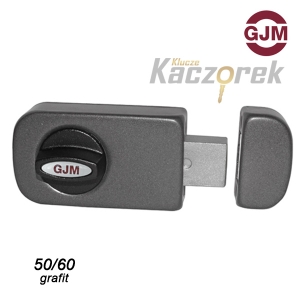 Povrchový zámek 003 - GJM - univerzální s vložkou 50/60 grafitový